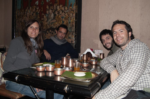 La cena con Carlos y Guillermo, dos tíos geniales!