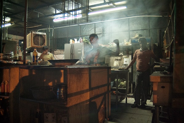 La cocina del Club India café