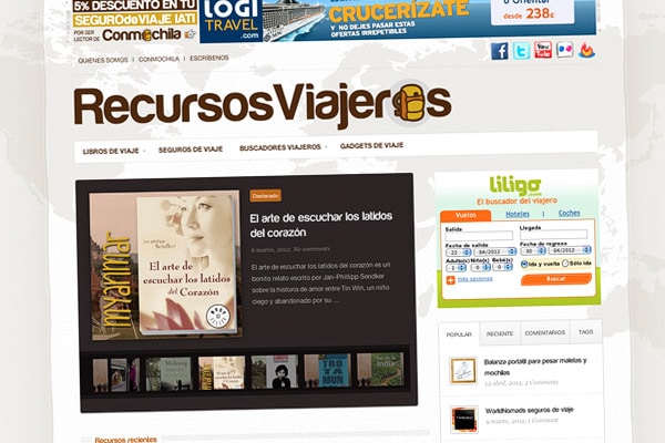 Recursosviajeros.com - Todo lo que necesitas para tu próximo viaje