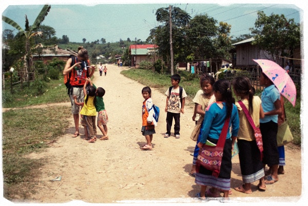 Uno de nuestros mejores momentos de nuestro viaje a Laos Uno de nuestros mejores momentos de nuestro viaje a Laos