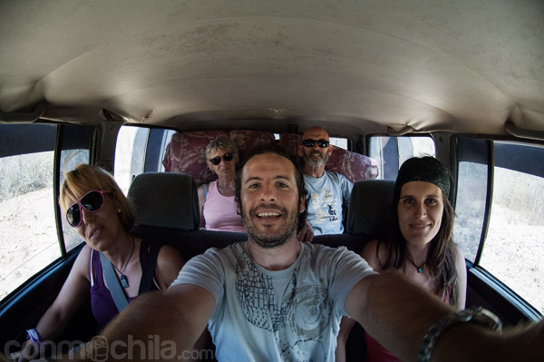Con el grupo que hicimos el tour