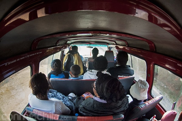 Otra vista del taxi-brousse