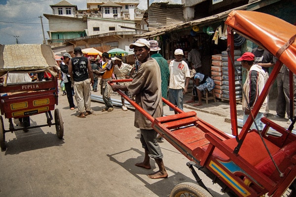 Conductor de pousse-pousse