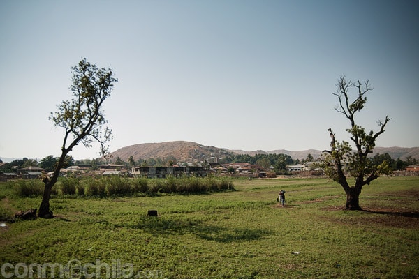 Paisaje cercano al río Tsiribihina