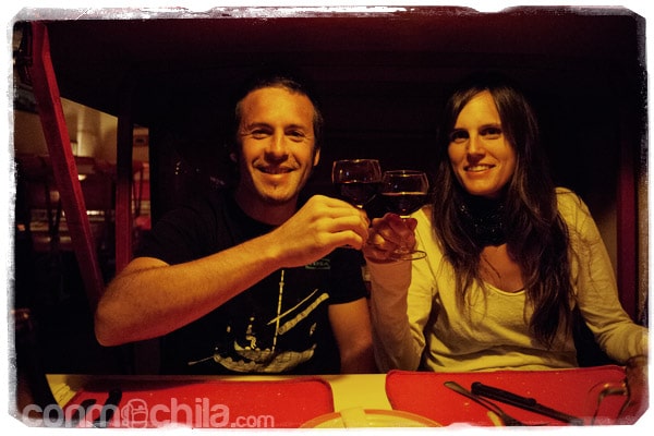 Brindis con vino tinto ;-)