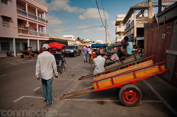 La zona del pueblo