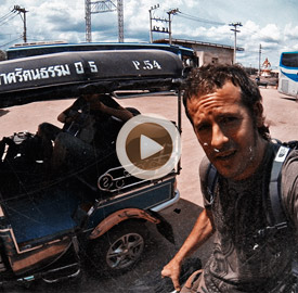 Cruzando la frontera Tailandia - Camboya