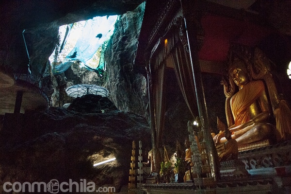 Interior de la cueva