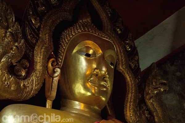 Detalle de la imagen de Buda