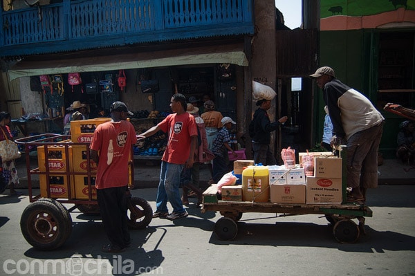 Transporte de mercancías en el mercado