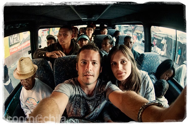Taxi-brusse camino a Ambositra