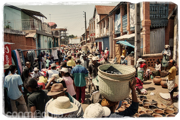 Día de mercado en Ambositra