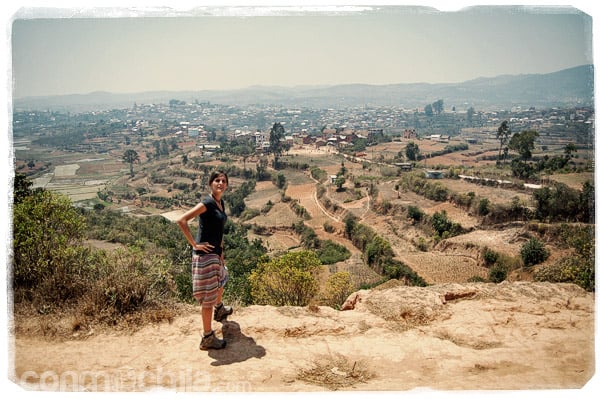 Vistas de Ambositra desde las alturas