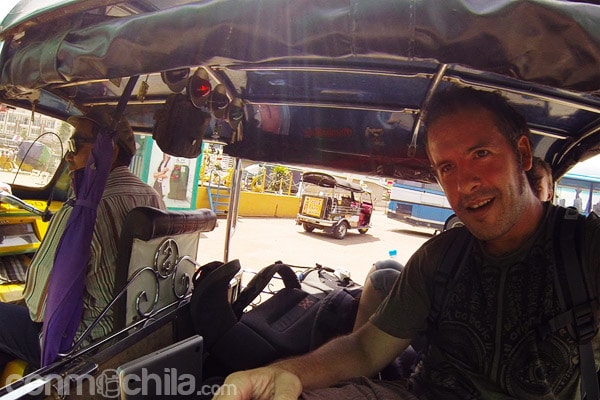 Tuk-tuk hasta la frontera