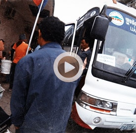 Vídeo bus Phnom Penh a Siem Reap