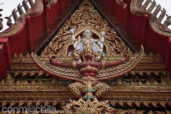 Detalle de la pagoda
