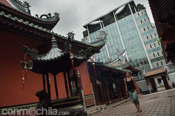El templo de Thian Hock Keng