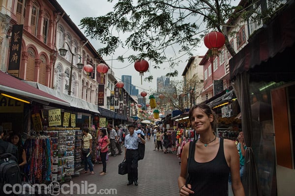 Carme en la calle Pagoda Street