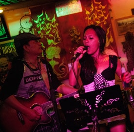 Blue Jeans bar Kanchanaburi