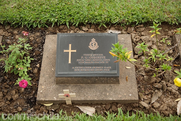 Detalle de una tumba