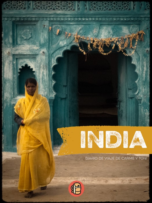 Portada del libro India con mochila