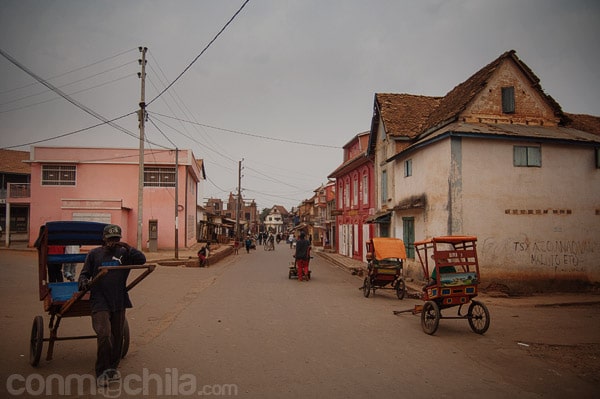 La calle principal de Ambalavao