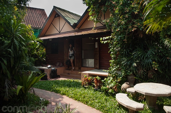 Nuestro bungalow por fuera