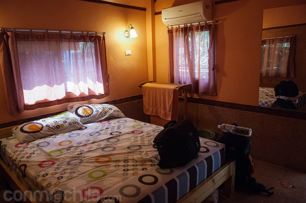 El bungalow por dentro