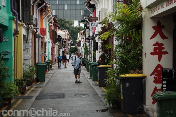 La estrecha Haji Lane
