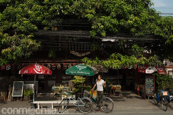 Entrada del Coffee Old City Ayutthaya