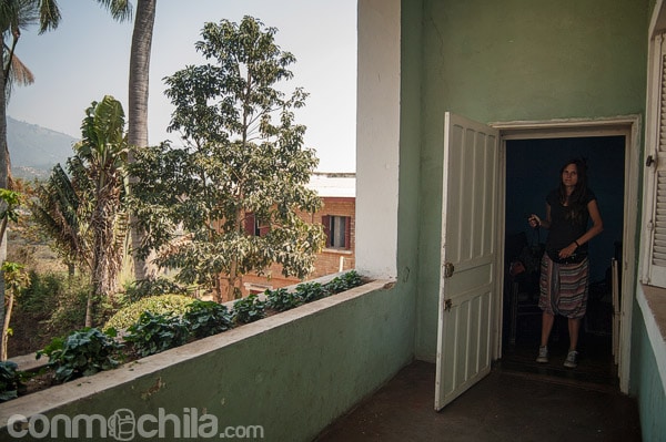 Entrada a la habitación