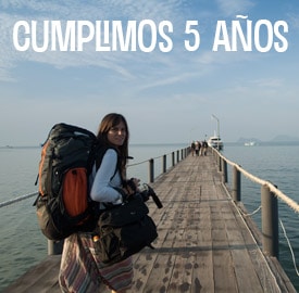 Conmochila cumple 5 años
