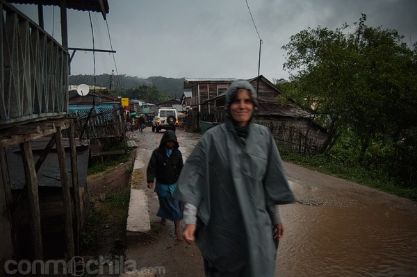 La lluvia nos obliga a protegernos