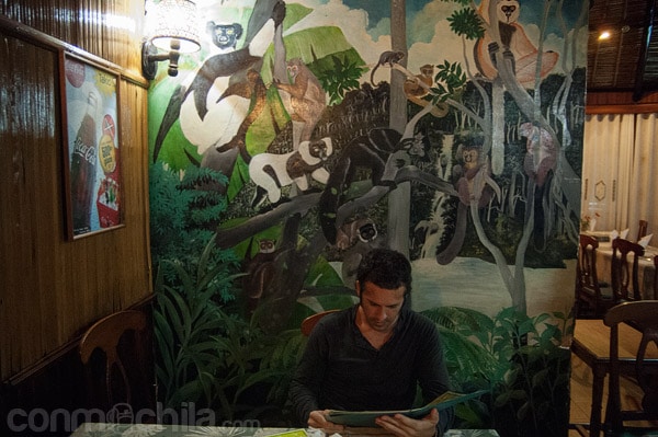 El restaurante interior