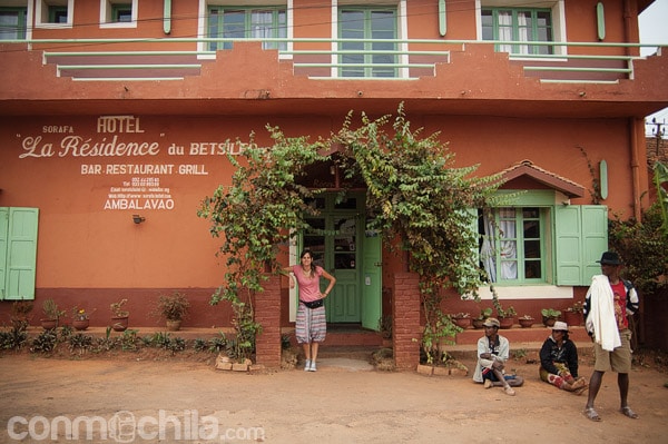 La fachada de La Résidence du Betsileo