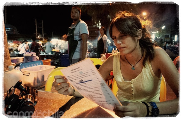 Eligiendo la cena