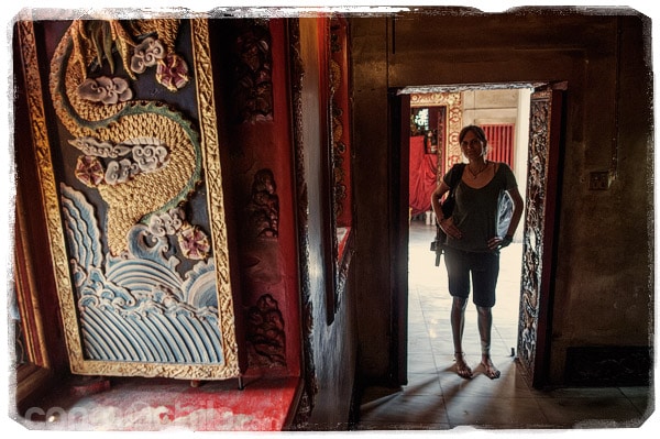 En el templo chino que hay junto al Wat Phanan Choeng