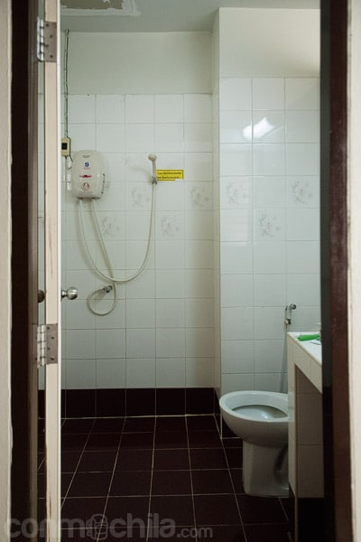 El baño, limpio como ninguno