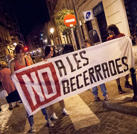 NO a les becerrades de algemesi