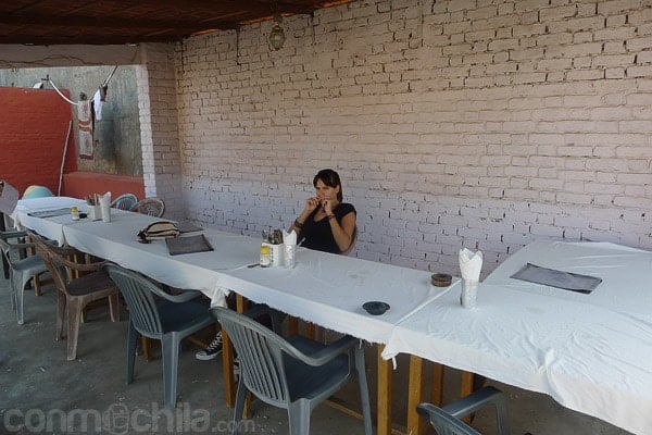 El comedor de la azotea