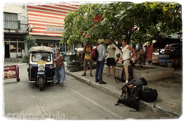 La llegada a Chiang Mai