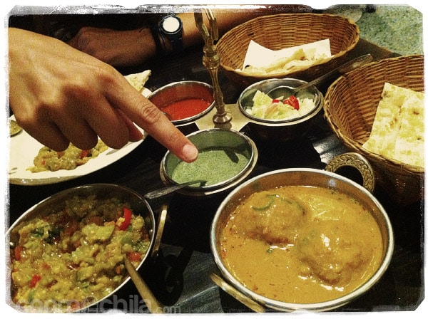 La comida india. MmMmMmmm