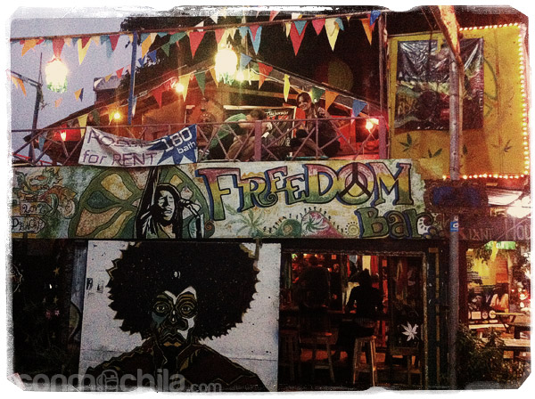 En el Freedom bar
