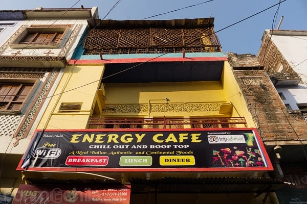 Fachada del Energy Café
