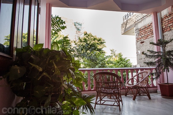 Terraza de la primera planta