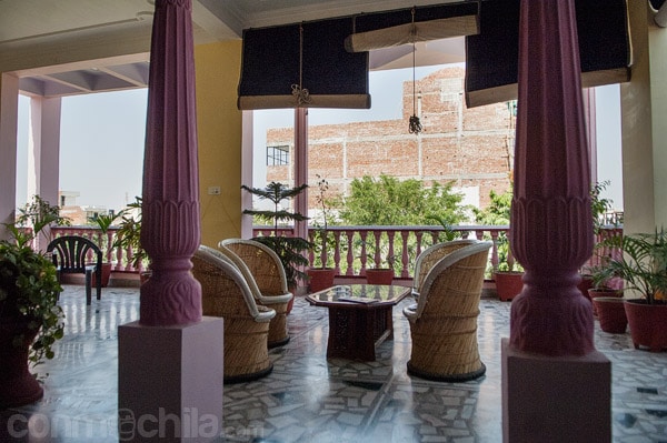 Otra vista de la terraza