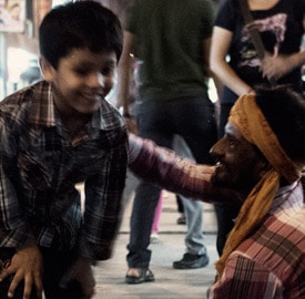 El menidigo y el niño de Paharganj
