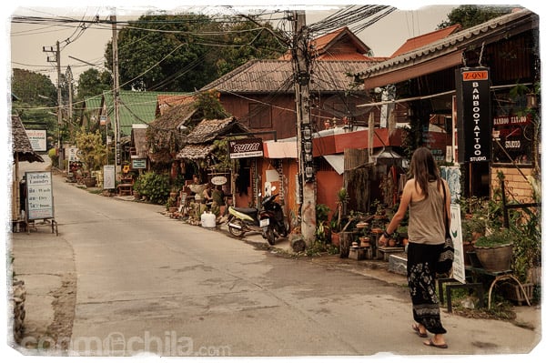 De paseo por las calles de Pai