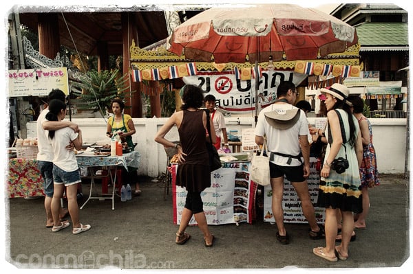 Los puestos de comida callejeros