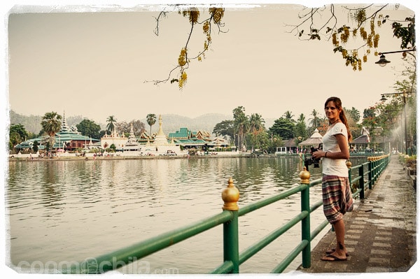 El bonito lago de Mae Hong Song